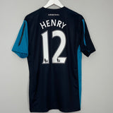 Shop 2011/12 ARSENAL HENRY #12 AWAY SHIRT (L) NIKE, classic football shirts, vintage football shirts & retro soccer jerseys at Cult Kits