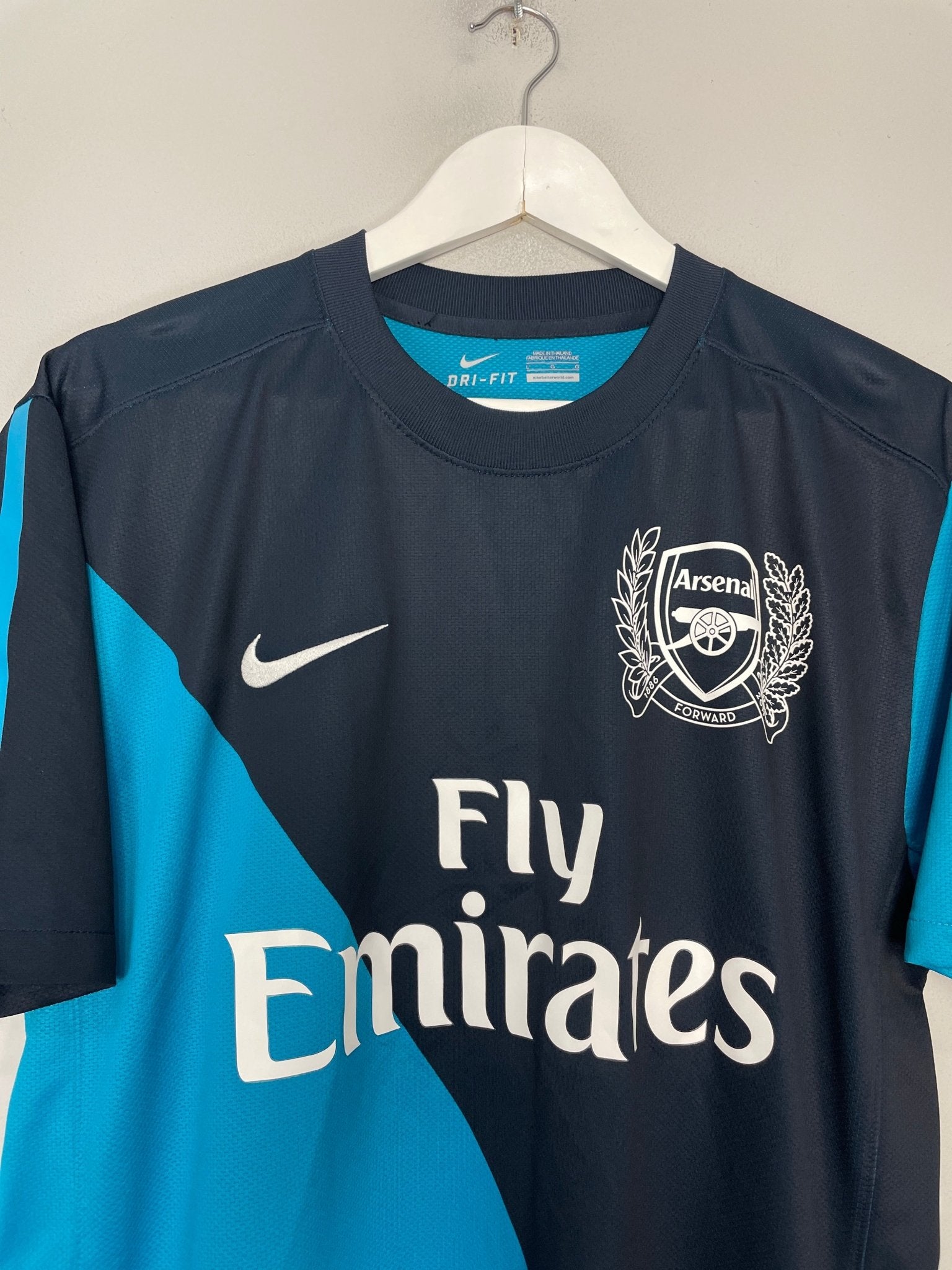 Shop 2011/12 ARSENAL HENRY #12 AWAY SHIRT (L) NIKE, classic football shirts, vintage football shirts & retro soccer jerseys at Cult Kits