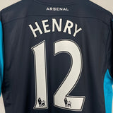 Shop 2011/12 ARSENAL HENRY #12 AWAY SHIRT (L) NIKE, classic football shirts, vintage football shirts & retro soccer jerseys at Cult Kits