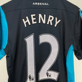 Shop 2011/12 ARSENAL HENRY #12 AWAY SHIRT (M) NIKE, classic football shirts, vintage football shirts & retro soccer jerseys at Cult Kits