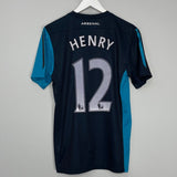 Shop 2011/12 ARSENAL HENRY #12 AWAY SHIRT (M) NIKE, classic football shirts, vintage football shirts & retro soccer jerseys at Cult Kits