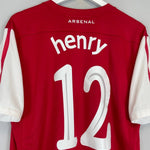 2011/12 ARSENAL HENRY 12 HOME SHIRT (L) NIKE - Cult Kits - Large - Buy Vintage Football Shirts, Authentic Retro Football Shirts For Sale, Classic Football Shirts & Soccer Jersey
