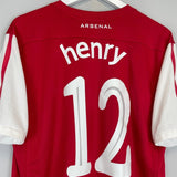 2011/12 ARSENAL HENRY 12 HOME SHIRT (L) NIKE - Cult Kits - Large - Buy Vintage Football Shirts, Authentic Retro Football Shirts For Sale, Classic Football Shirts & Soccer Jersey