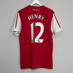 Shop 2011/12 ARSENAL HENRY #12 HOME SHIRT (L) NIKE, classic football shirts, vintage football shirts & retro soccer jerseys at Cult Kits