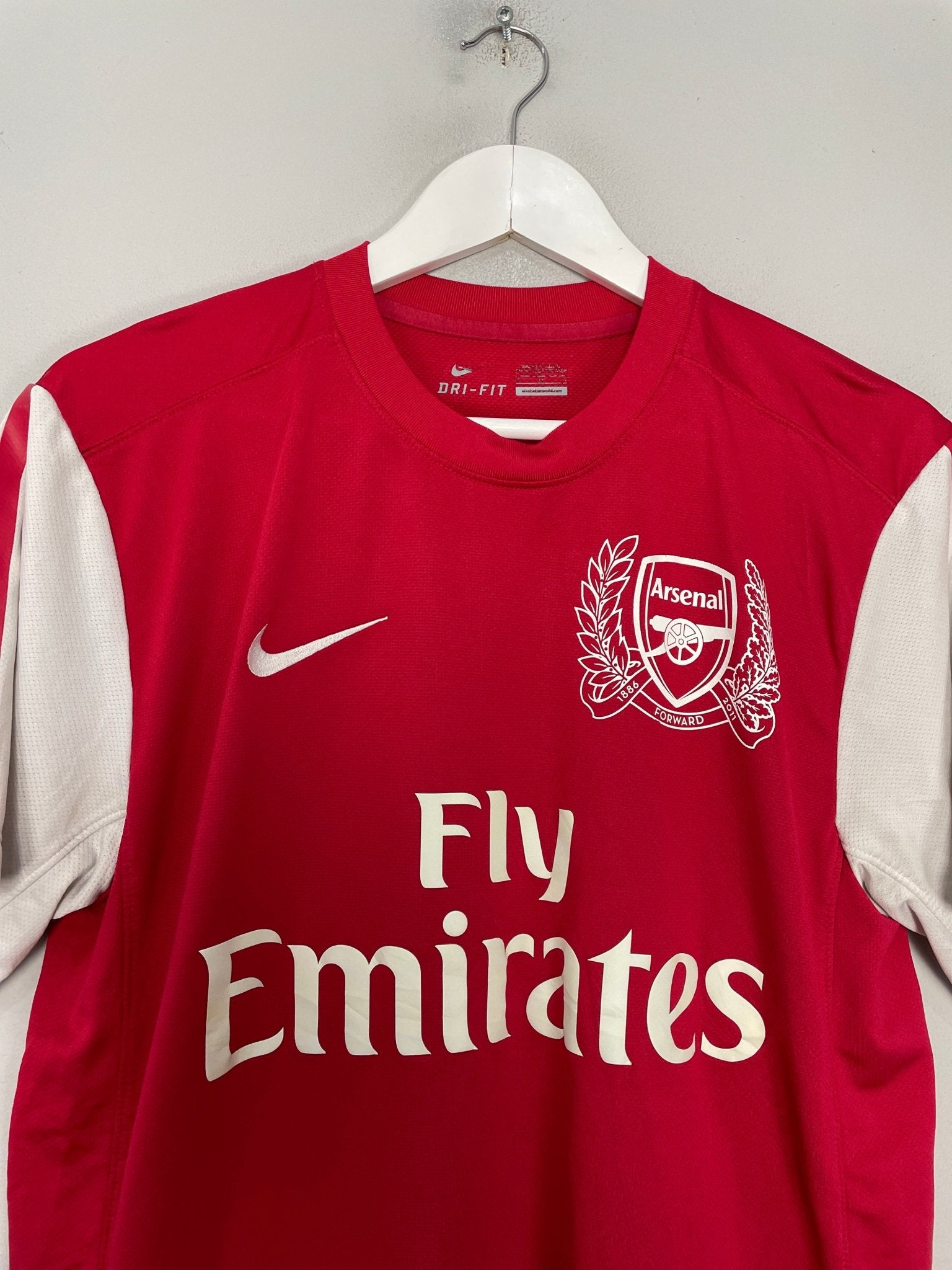 Shop 2011/12 ARSENAL HENRY #12 HOME SHIRT (M) NIKE, classic football shirts, vintage football shirts & retro soccer jerseys at Cult Kits