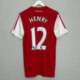 Shop 2011/12 ARSENAL HENRY #12 HOME SHIRT (M) NIKE, classic football shirts, vintage football shirts & retro soccer jerseys at Cult Kits