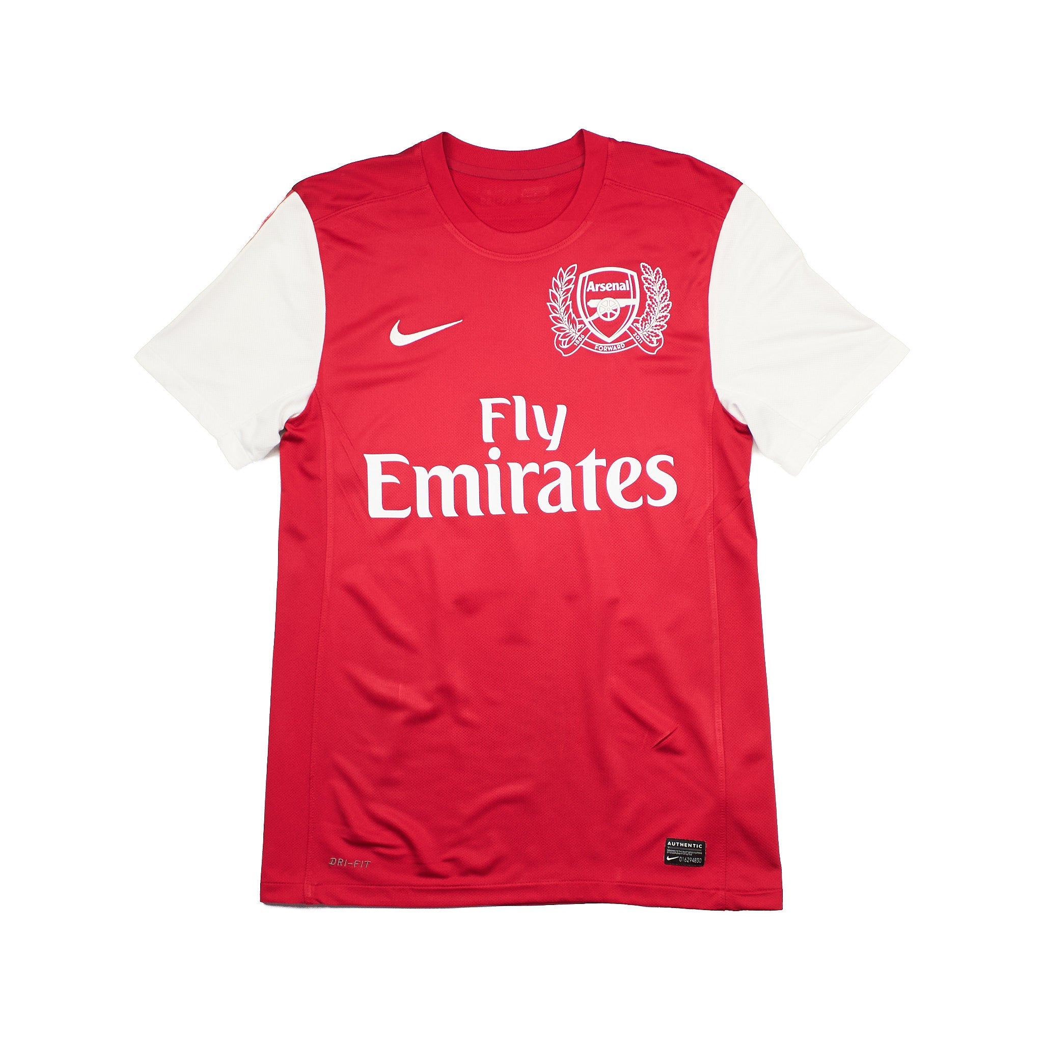 Buy 2011/12 Arsenal Henry 12 Home Shirt (S) Nike ~ Free worldwide shipping ~ Authentic Vintage Football Shirts from Cult Kits