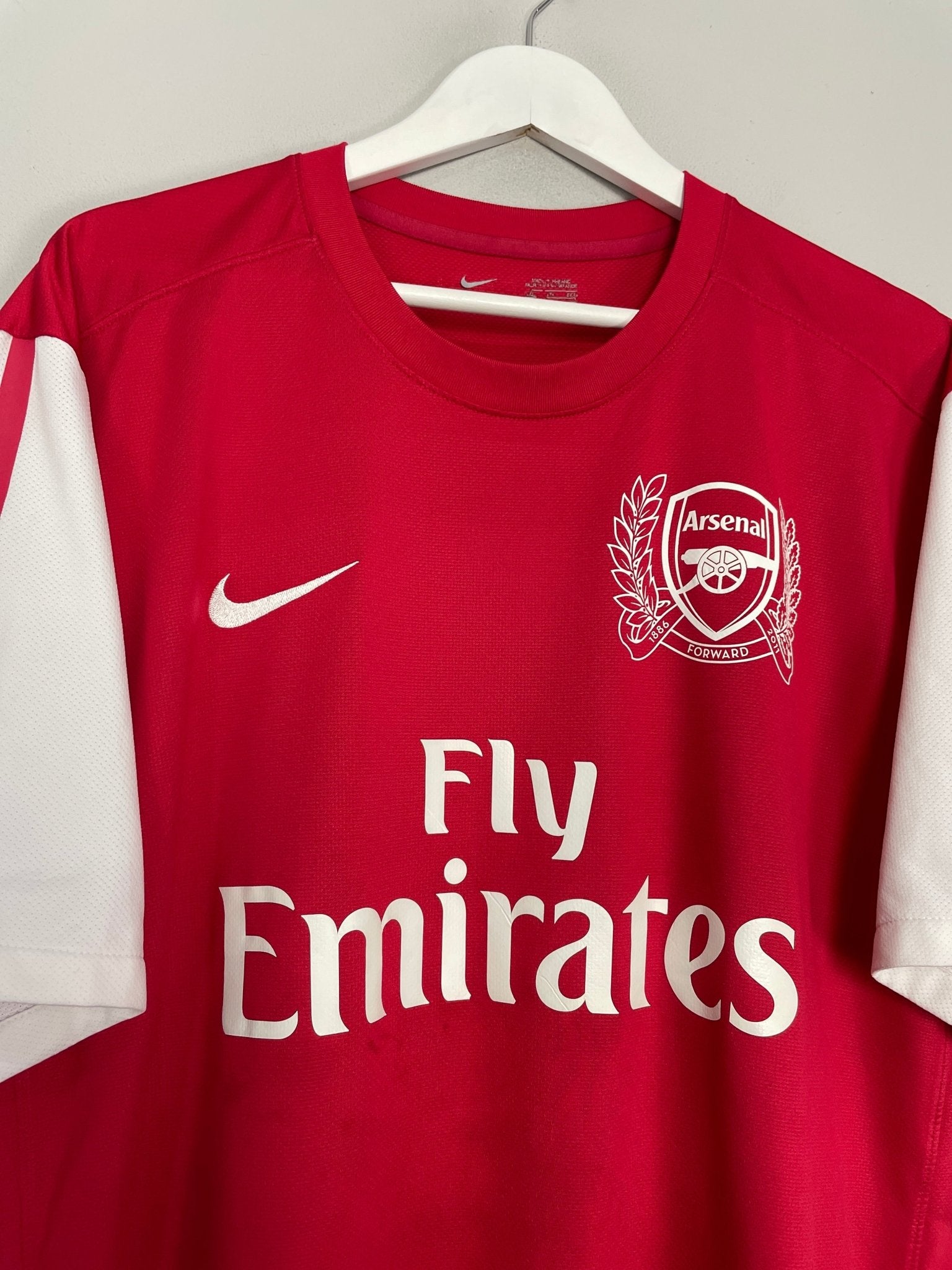 Shop 2011/12 ARSENAL HENRY #12 HOME SHIRT (XXL) NIKE, classic football shirts, vintage football shirts & retro soccer jerseys at Cult Kits