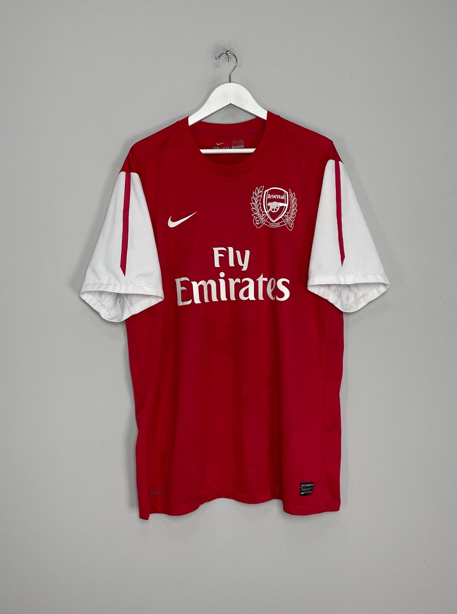 Shop 2011/12 ARSENAL HENRY #12 HOME SHIRT (XXL) NIKE, classic football shirts, vintage football shirts & retro soccer jerseys at Cult Kits