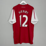 Shop 2011/12 ARSENAL HENRY #12 HOME SHIRT (XXL) NIKE, classic football shirts, vintage football shirts & retro soccer jerseys at Cult Kits