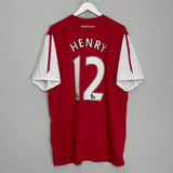 Shop 2011/12 ARSENAL HENRY #12 HOME SHIRT (XXL) NIKE, classic football shirts, vintage football shirts & retro soccer jerseys at Cult Kits