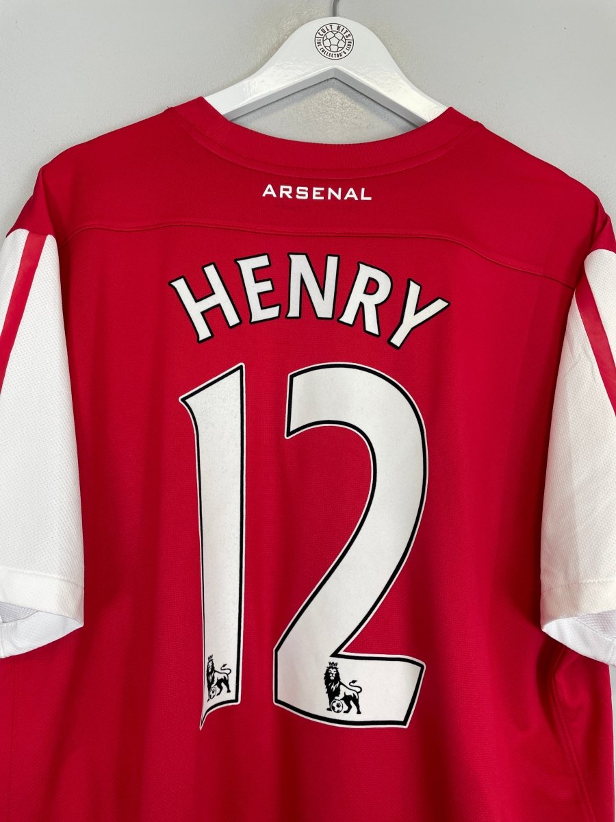 2011/12 ARSENAL HENRY 12 HOME SHIRT (XXL) NIKE - Cult Kits - Nike - Buy Vintage Football Shirts, Authentic Retro Football Shirts For Sale, Classic Football Shirts & Soccer Jersey