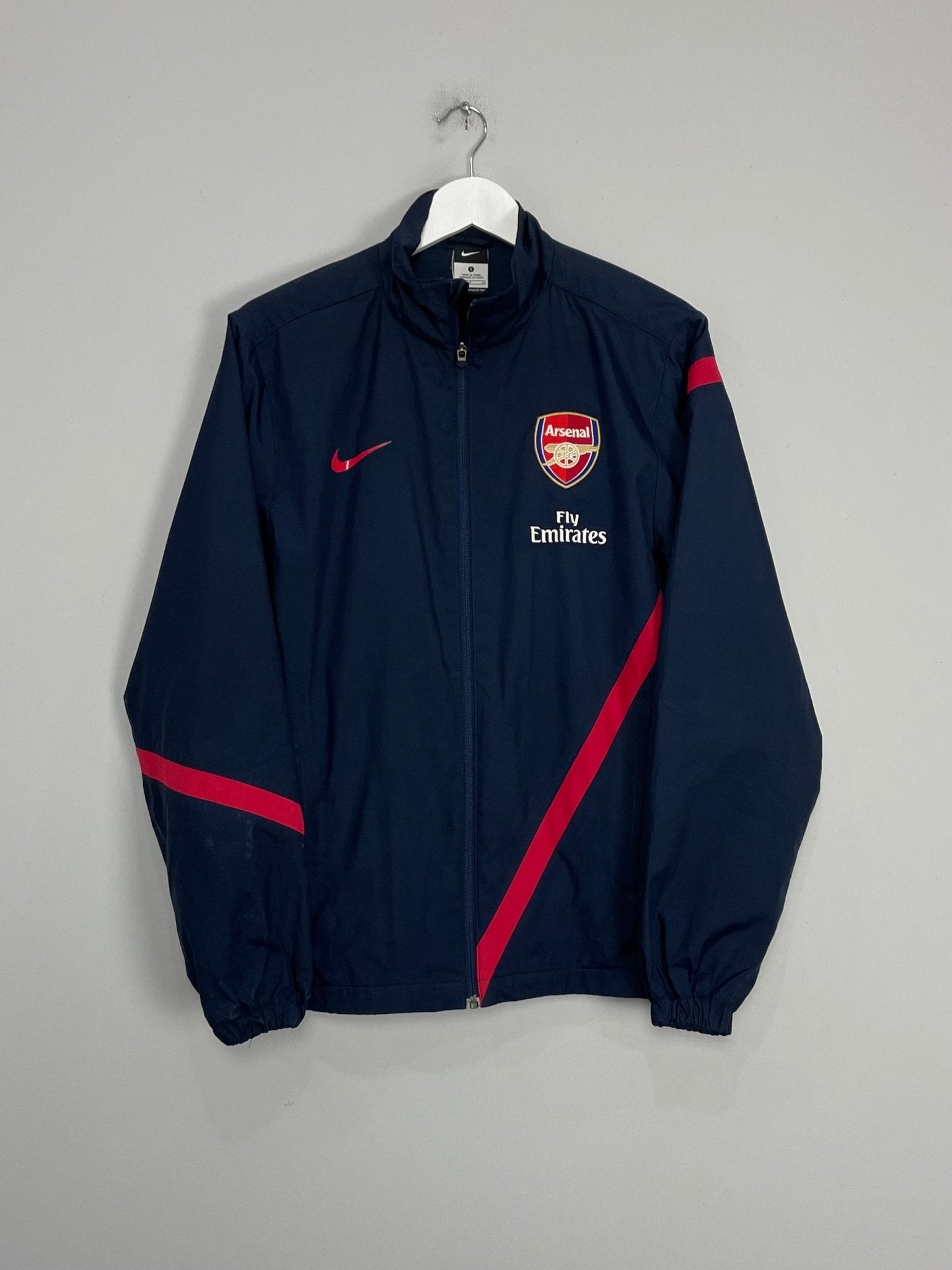 Shop 2011/12 ARSENAL TRACK JACKET (S) NIKE, classic football shirts, vintage football shirts & retro soccer jerseys at Cult Kits