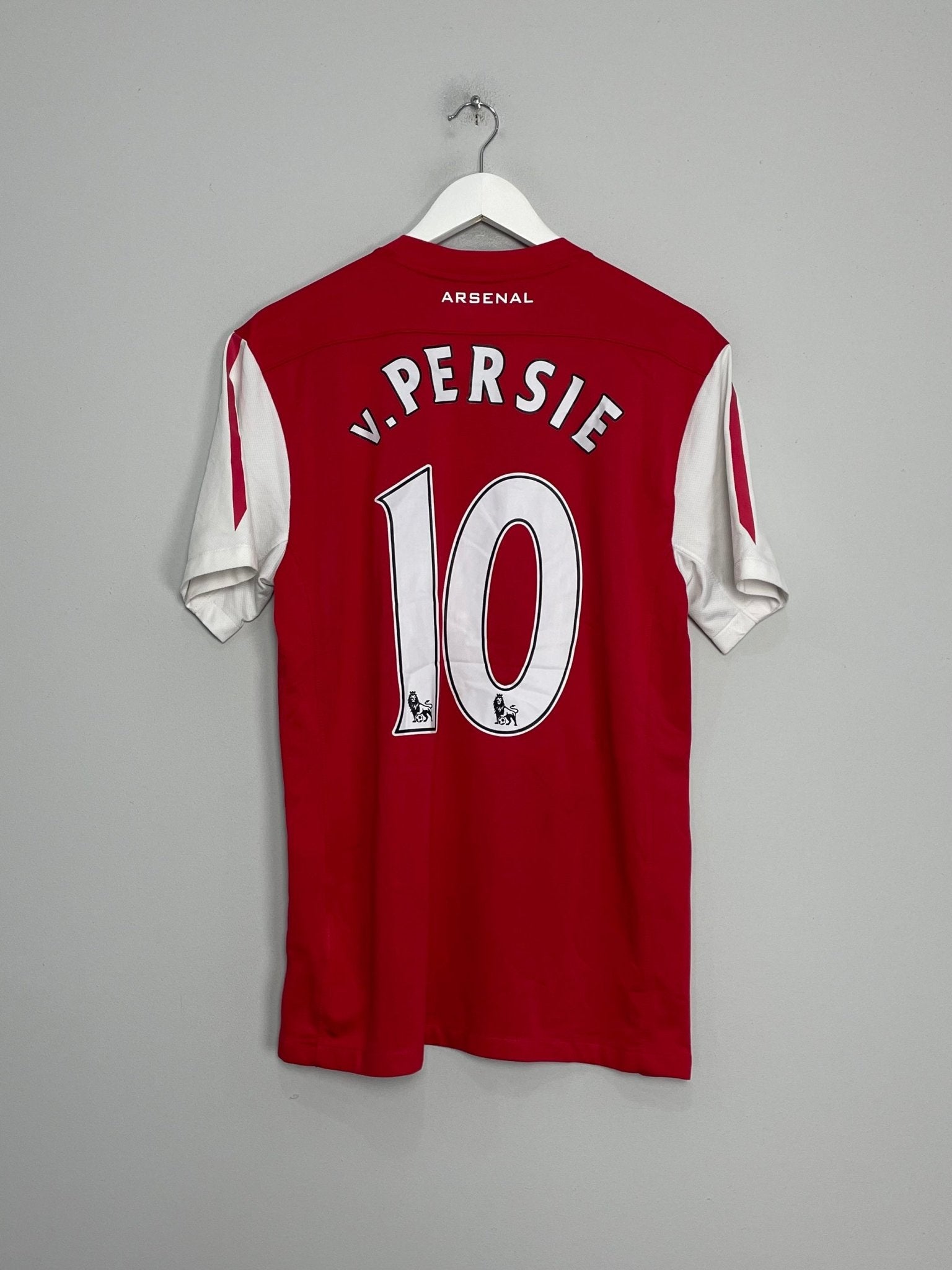 Shop 2011/12 ARSENAL V.PERSIE #10 HOME SHIRT (M) NIKE, classic football shirts, vintage football shirts & retro soccer jerseys at Cult Kits