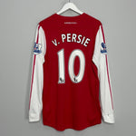 Shop 2011/12 ARSENAL V.PERSIE #10 L/S HOME SHIRT (L) NIKE, classic football shirts, vintage football shirts & retro soccer jerseys at Cult Kits