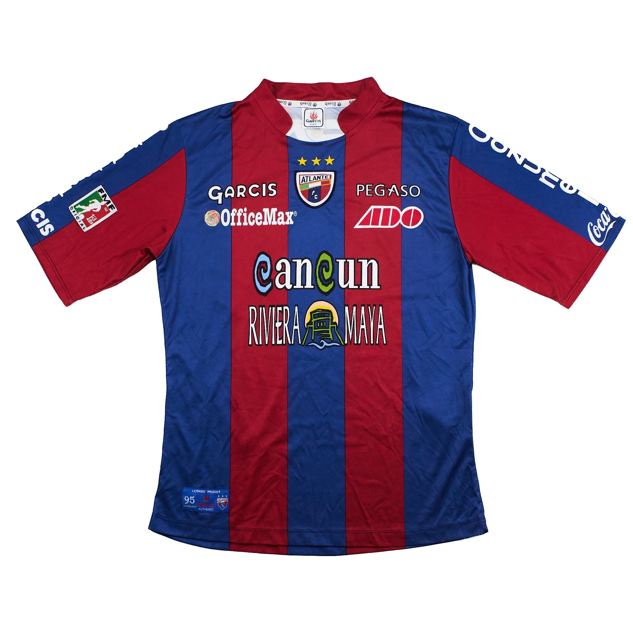 Buy 2011/12 Atlante Home Shirt (S) Garcis ~ Free worldwide shipping ~ Authentic Vintage Football Shirts from Cult Kits