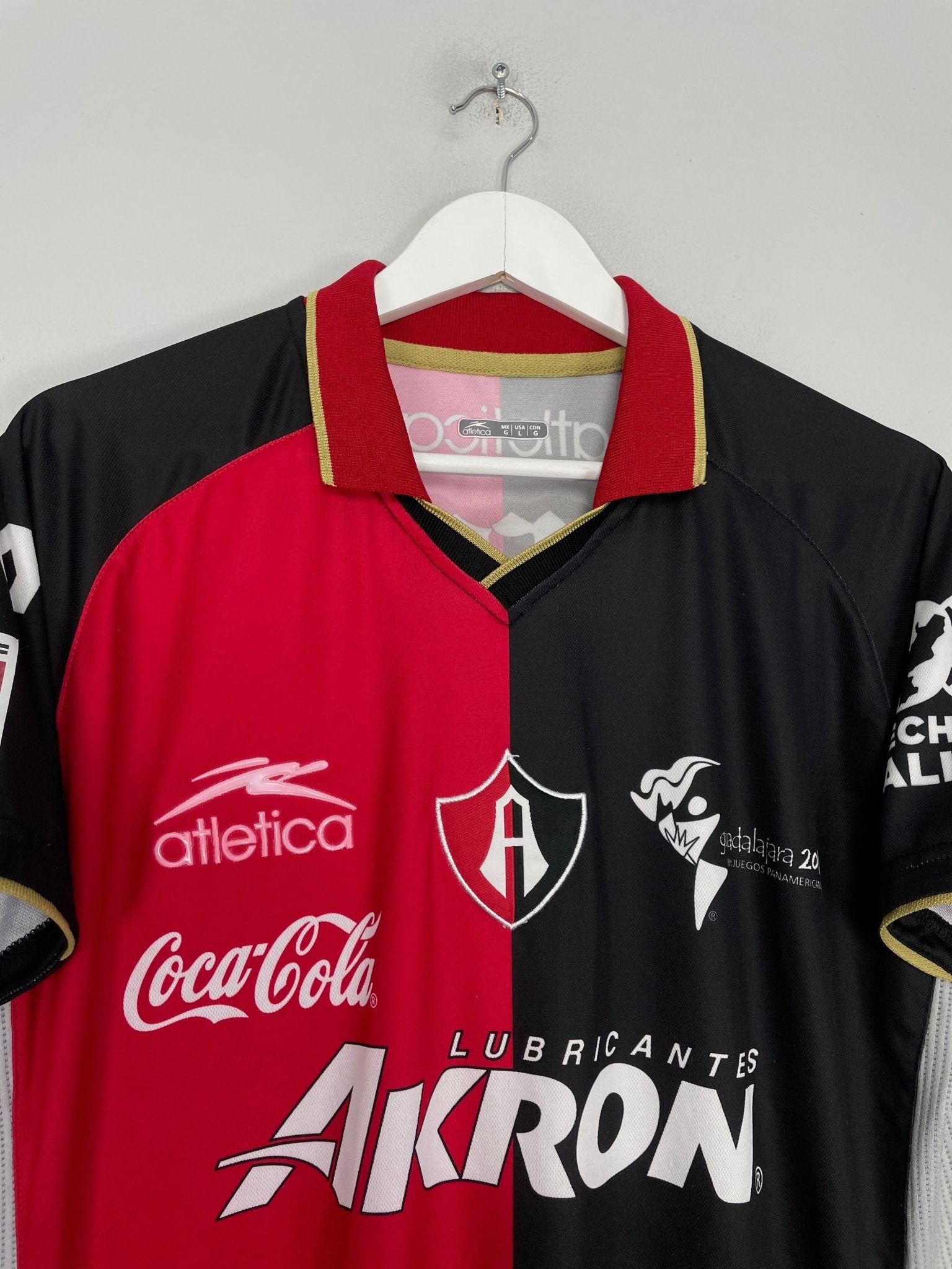 Shop 2011/12 ATLAS HOME SHIRT (L) ATLETICA, classic football shirts, vintage football shirts & retro soccer jerseys at Cult Kits