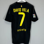 2011/12 BARCELONA DAVID VILLA 7 AWAY SHIRT (M) NIKE - Cult Kits - Medium - Buy Vintage Football Shirts, Authentic Retro Football Shirts For Sale, Classic Football Shirts & Soccer Jersey