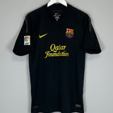 2011/12 BARCELONA DAVID VILLA 7 AWAY SHIRT (M) NIKE - Cult Kits - Medium - Buy Vintage Football Shirts, Authentic Retro Football Shirts For Sale, Classic Football Shirts & Soccer Jersey