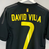 2011/12 BARCELONA DAVID VILLA 7 AWAY SHIRT (M) NIKE - Cult Kits - Medium - Buy Vintage Football Shirts, Authentic Retro Football Shirts For Sale, Classic Football Shirts & Soccer Jersey