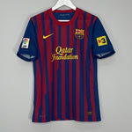 Shop 2011/12 BARCELONA DAVID VILLA #7 HOME SHIRT (S) NIKE, classic football shirts, vintage football shirts & retro soccer jerseys at Cult Kits