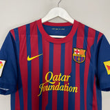 Shop 2011/12 BARCELONA DAVID VILLA #7 HOME SHIRT (S) NIKE, classic football shirts, vintage football shirts & retro soccer jerseys at Cult Kits