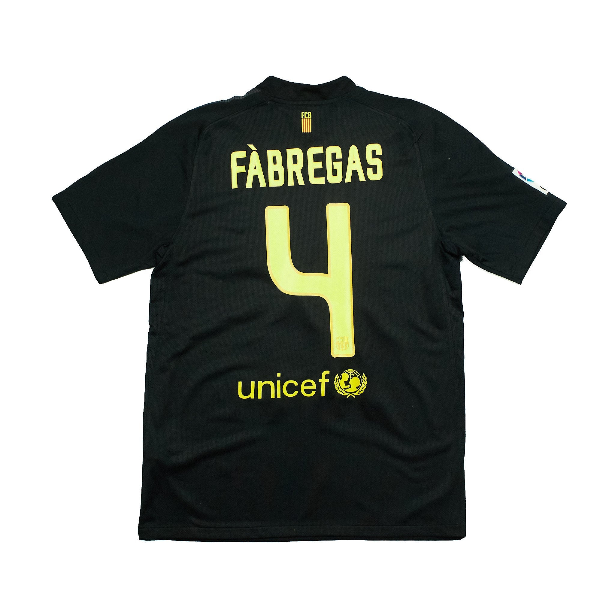 Buy 2011/12 Barcelona Fabregas 4 Away Shirt (M) Nike ~ Free worldwide shipping ~ Authentic Vintage Football Shirts from Cult Kits