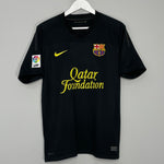 Shop 2011/12 BARCELONA MESSI #10 AWAY SHIRT (M) NIKE, classic football shirts, vintage football shirts & retro soccer jerseys at Cult Kits