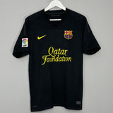 Shop 2011/12 BARCELONA MESSI #10 AWAY SHIRT (M) NIKE, classic football shirts, vintage football shirts & retro soccer jerseys at Cult Kits