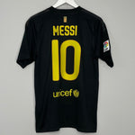 Shop 2011/12 BARCELONA MESSI #10 AWAY SHIRT (M) NIKE, classic football shirts, vintage football shirts & retro soccer jerseys at Cult Kits