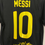 Shop 2011/12 BARCELONA MESSI #10 AWAY SHIRT (M) NIKE, classic football shirts, vintage football shirts & retro soccer jerseys at Cult Kits