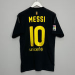 Shop 2011/12 BARCELONA MESSI #10 AWAY SHIRT (M) NIKE, classic football shirts, vintage football shirts & retro soccer jerseys at Cult Kits