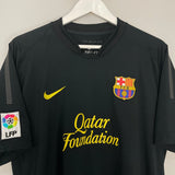 Shop 2011/12 BARCELONA MESSI #10 AWAY SHIRT (XL) NIKE, classic football shirts, vintage football shirts & retro soccer jerseys at Cult Kits