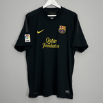Shop 2011/12 BARCELONA MESSI #10 AWAY SHIRT (XL) NIKE, classic football shirts, vintage football shirts & retro soccer jerseys at Cult Kits