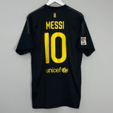 Shop 2011/12 BARCELONA MESSI #10 AWAY SHIRT (XL) NIKE, classic football shirts, vintage football shirts & retro soccer jerseys at Cult Kits