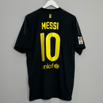 Shop 2011/12 BARCELONA MESSI #10 AWAY SHIRT (XL) NIKE, classic football shirts, vintage football shirts & retro soccer jerseys at Cult Kits
