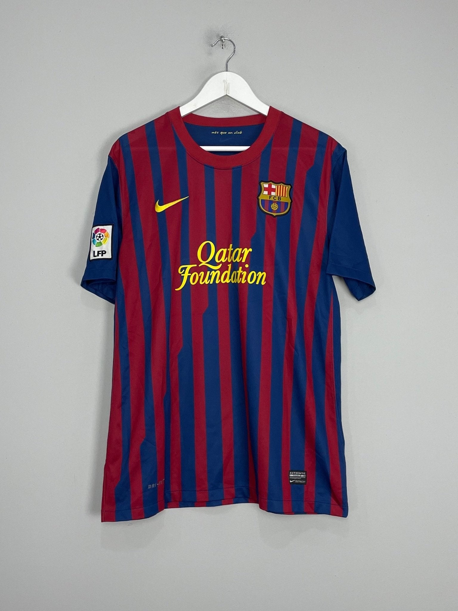 Shop 2011/12 BARCELONA MESSI #10 HOME SHIRT (L) NIKE, classic football shirts, vintage football shirts & retro soccer jerseys at Cult Kits