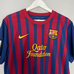 Shop 2011/12 BARCELONA MESSI #10 HOME SHIRT (L) NIKE, classic football shirts, vintage football shirts & retro soccer jerseys at Cult Kits