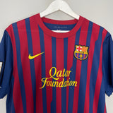 Shop 2011/12 BARCELONA MESSI #10 HOME SHIRT (L) NIKE, classic football shirts, vintage football shirts & retro soccer jerseys at Cult Kits