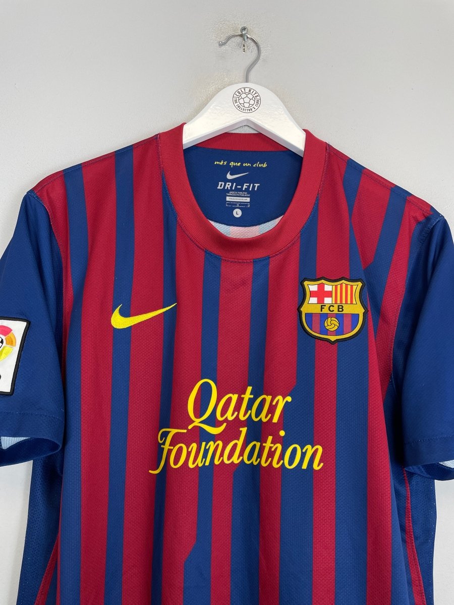 2011/12 BARCELONA MESSI 10 HOME SHIRT (L) NIKE - Cult Kits - Large - Buy Vintage Football Shirts, Authentic Retro Football Shirts For Sale, Classic Football Shirts & Soccer Jersey