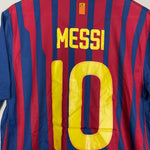 Shop 2011/12 BARCELONA MESSI #10 HOME SHIRT (L) NIKE, classic football shirts, vintage football shirts & retro soccer jerseys at Cult Kits
