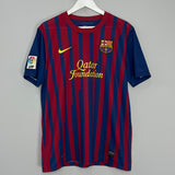 Shop 2011/12 BARCELONA MESSI #10 HOME SHIRT (L) NIKE, classic football shirts, vintage football shirts & retro soccer jerseys at Cult Kits