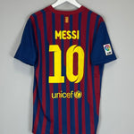 2011/12 BARCELONA MESSI 10 HOME SHIRT (L) NIKE - Cult Kits - Large - Buy Vintage Football Shirts, Authentic Retro Football Shirts For Sale, Classic Football Shirts & Soccer Jersey