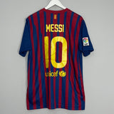 Shop 2011/12 BARCELONA MESSI #10 HOME SHIRT (L) NIKE, classic football shirts, vintage football shirts & retro soccer jerseys at Cult Kits