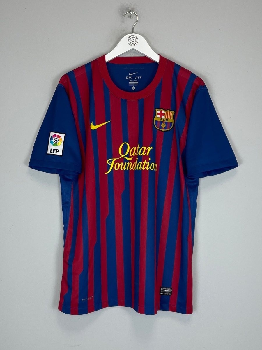 2011/12 BARCELONA MESSI 10 HOME SHIRT (L) NIKE - Cult Kits - Large - Buy Vintage Football Shirts, Authentic Retro Football Shirts For Sale, Classic Football Shirts & Soccer Jersey