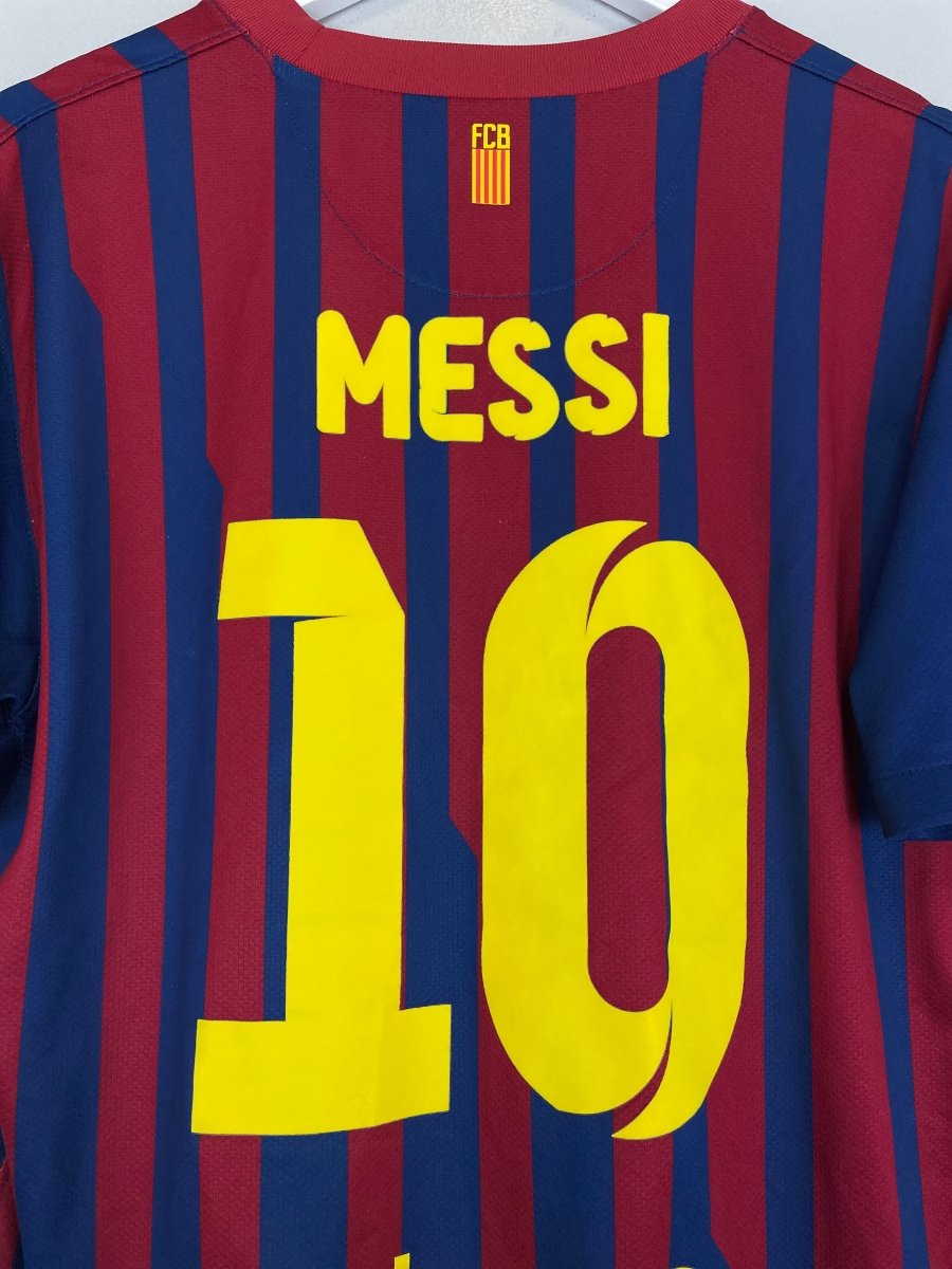 2011/12 BARCELONA MESSI 10 HOME SHIRT (L) NIKE - Cult Kits - Large - Buy Vintage Football Shirts, Authentic Retro Football Shirts For Sale, Classic Football Shirts & Soccer Jersey