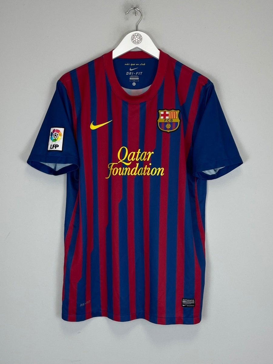 2011/12 BARCELONA MESSI 10 HOME SHIRT (L) NIKE - Cult Kits - Large - Buy Vintage Football Shirts, Authentic Retro Football Shirts For Sale, Classic Football Shirts & Soccer Jersey