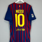 2011/12 BARCELONA MESSI 10 HOME SHIRT (L) NIKE - Cult Kits - Large - Buy Vintage Football Shirts, Authentic Retro Football Shirts For Sale, Classic Football Shirts & Soccer Jersey