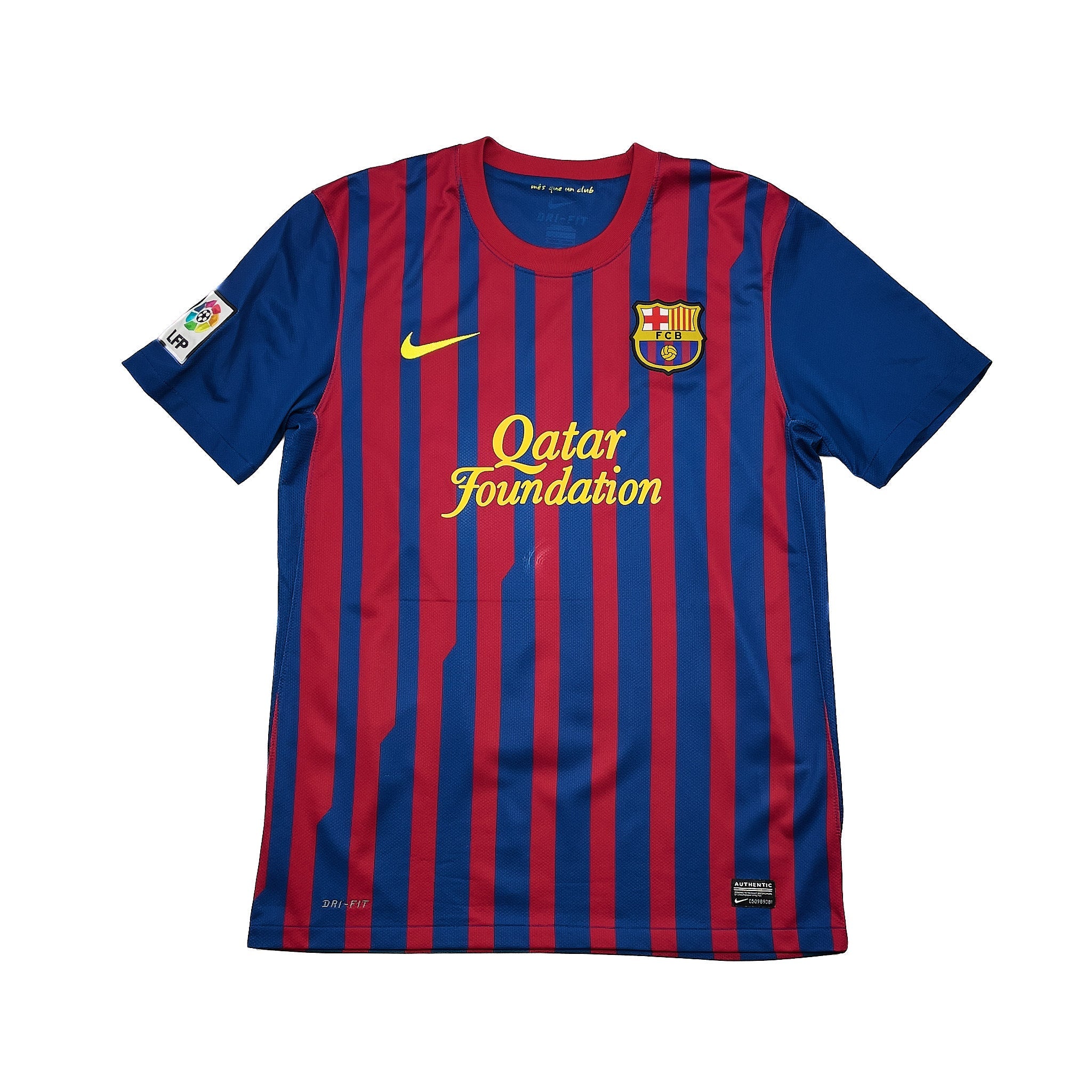 Buy 2011/12 Barcelona Messi 10 Home Shirt (M) Nike ~ Free worldwide shipping ~ Authentic Vintage Football Shirts from Cult Kits