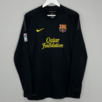 Shop 2011/12 BARCELONA MESSI #10 L/S AWAY SHIRT (L) NIKE, classic football shirts, vintage football shirts & retro soccer jerseys at Cult Kits